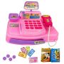 Cash Register Playset - Kids Shopping Pretend Play - Toys For Toddlers