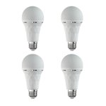 GIZZU - Everglow Screw-in Rechargeable Emergency LED Bulb - Pack Of 4