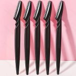 5PCS Eyebrow Razor For Women Multipurpose Exfoliating Dermaplaning Tools And Facial Razor With Precision Cover Safety Beauty Kni