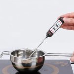 TP-101 Digital Meat Thermometer For Cooking Food Kitchen Bbq Probe Water Milk Oil Liquid Oven Temperature Measurement For Large