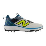 New Balance Fuelcell CK10 V6 Cricket Shoes - White - UK8
