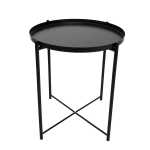 Nord Metal Side Table Black Grey White Green Pink - Black