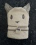 New Xoxo White Baby Hooded Grey Panda Towel Baby