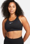 Nike W Nk Df Swsh Hs Bra - Black black dk Smoke Grey white