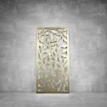 Laser Cut Screen - Design 115 - 2900 X 1400 X 20 Matt Gold Indoor