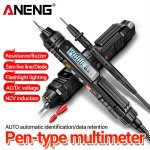 Aneng A3005 Professional Digital Multimeter Pen - Ac dc Voltage Resistance & Continuity Tester With Live Line Detector Buzzer An