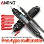 Aneng A3005 Professional Digital Multimeter Pen - Ac/dc Voltage Resistance & Continuity Tester With Live Line Detector Buzzer And Flashlight Functionality Voltage Detector Pen