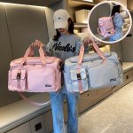 Gym Bag Backpack For Women Travel Duffel Bag Weekender Overnight Bag With Wet Pocket And Shoes Compartment For Women Travel Gym