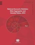 National Accounts Statistics 2013 - Main Aggregates And Detailed Tables Hardcover