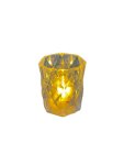 Lamp Transparent Acrylic MINI Deco Lamp Warm White LED 4.7X4.7X5.7CM