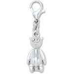 Silver Bear Charm Jibbitz - Multi Osfa