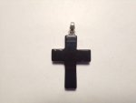 Onyx Small Cross Pendant Protection F220