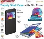 Promate Fenes S5 Bookcover With Window Colour:black