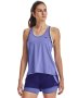 Women's Ua Knockout Tank - Baja Blue / Md