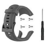 Kd Silicone Strap For Sunnto 5 Grey