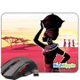 Richripple 2.4G 3-LEVEL Dpi Wireless Mouse+unique Mouse Pad