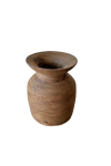 Wooden Oil Pot - Medium Fluted