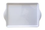 Melamine White Tray - 46X29CM