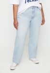 Cotton On Plus Original Straight Jean - Air Blue Worn