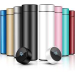 Thermal Vacuum 500ML Tea Coffee Infuser Smart Flask With LED Display
