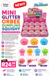 MINI Glitter Orbee Dumpling Squishy Toy