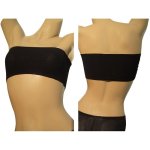 Disposable Stretch Bra 100% Nylon Black 20 PACK