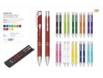 Elektra Ball Pen & Clutch Pencil Set - Solid White