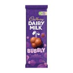 Cadbury 87G Slab Bubbly Dairy Milk