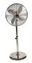 Eurolux - Standing Fan - Satin Chrome