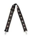 Bee Flower Detail Bag Strap - Black Free