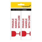 Tower Fragile White Sheets 25S