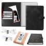 Refillable Leather Journal - A5 Lined Notebook For Men & Women