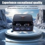 360 Panoramic Sound Wireless Earbuds With Dynamic MIC Active Noise Cancellation & LED Battery Indicator - Perfect For Gaming Ska