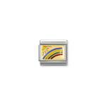 Composable Classic Link Rainbow In 18K Gold