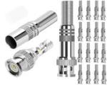 Securnix RG59 Twist Spring Male Bnc Connector