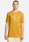 Under Armour Ua Project Rock Made Not Born Short Sleeve - Golden Yellow