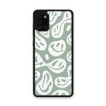Custom Printed Tpu Cases - Samsung Galaxy A31 & 39 Green Smiley& 39 By