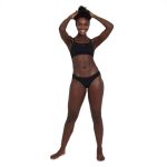 Speedo Women's Swimsuit Two-piece Essential Endurance + Thinstrap - W34 Black