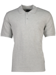 Grey Short Sleeve Golfer - S Grey