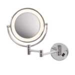 Ava LED Wall Light Mirror Polished Chrome