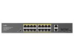 Cudy 16 Port Gigabit Poe 180W 2 Gigabit 2SFP Switch - CD-GS1018PS