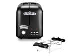 De'Longhi Argento 2 Slice Toaster - Black - CT021.BK1