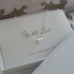 Gabriella 925 Sterling Silver Small Heart Necklace 7X6MM 45CM Chain