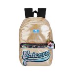 Unicorn Glamour Backpack Gold