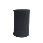 Black Linen Collapsible Pendant