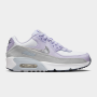 Nike Junior Air Max 90 White/purple Sneaker