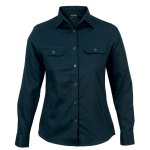 Bush Shirt Long Sleeve Ladies - 3XL Stone