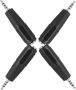 4PCS Female To Male Audio Adapter Pole Headphone Coupler For Mobile Phones