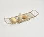 Steelcraft Bath Caddy Extendable Gold