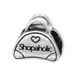 A10-C9624 - 925 Sterling Silver Shopaholic European Charm Bead